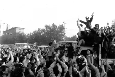 The Chinese student-led democracy movement in Beijing prior to the Tiananmen Square Massacre on June 4, 1989. (The Epoch Times)