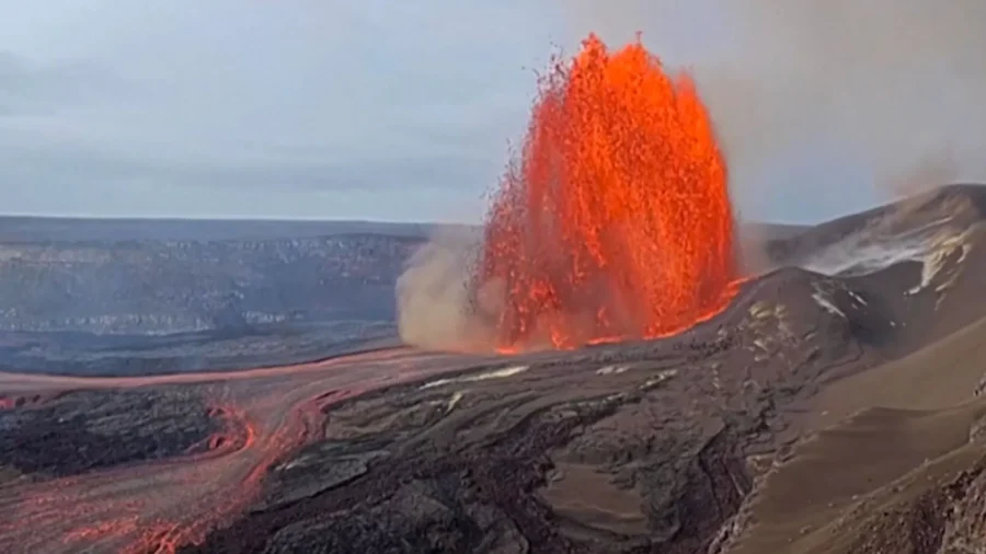 Lava Flows From Hawaii's Kilauea Volcano, Activity Expected to Increase