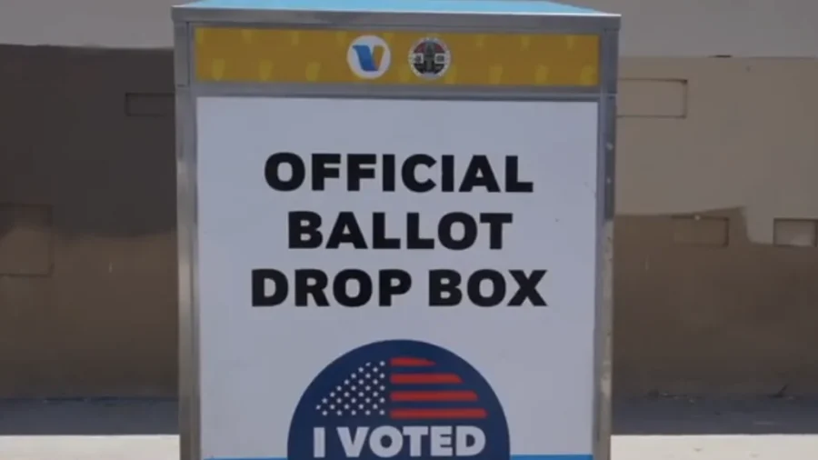 Damaged Ballots Found in LA Drop Box