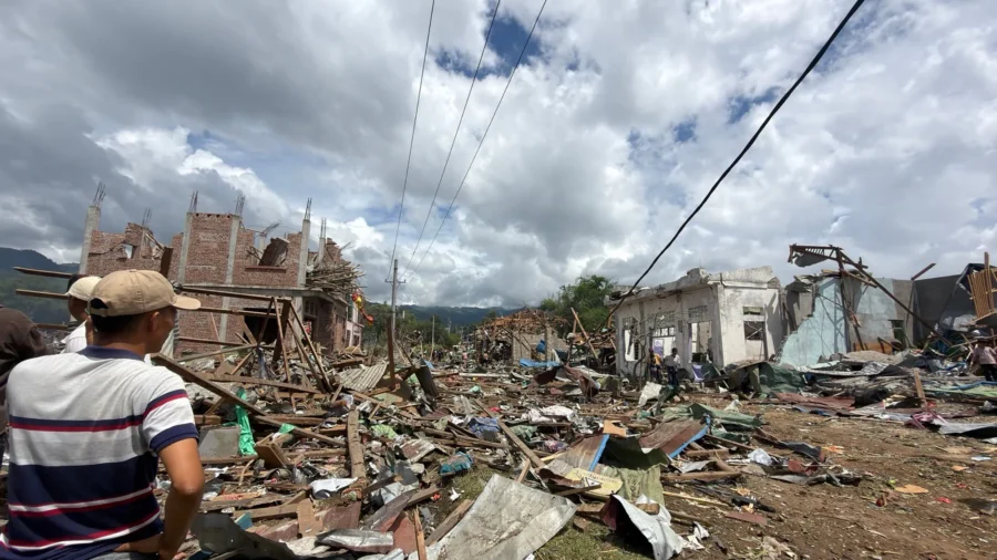 Mining Explosives Blast in Burma Kills at Least 43