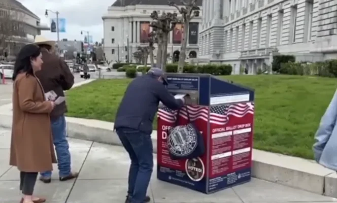 San Francisco Bay Area Voters Cast Ballots on Election Day