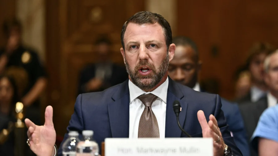 Senators Address ICE Protests With DHS Secretary Mullin