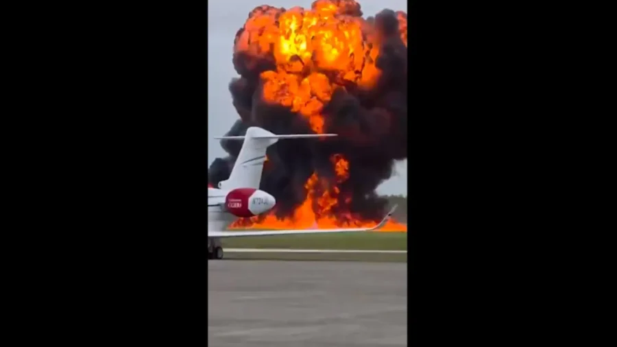 Private Jet Explodes Into Fireball in Dominican Republic