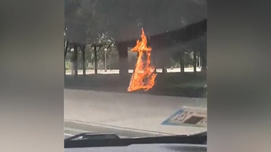 Burning Cross Found in Chicago Park Sparks Investigation
