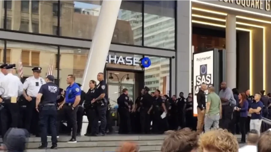 Extra Security and Excited Fans at NBA Finals Game 4