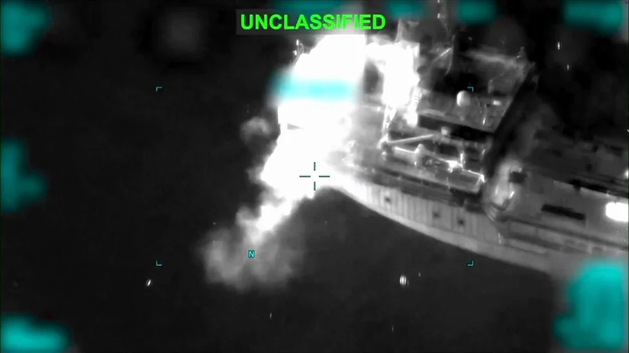 US Forces Disable Third Vessel Violating Iran Blockade This Week