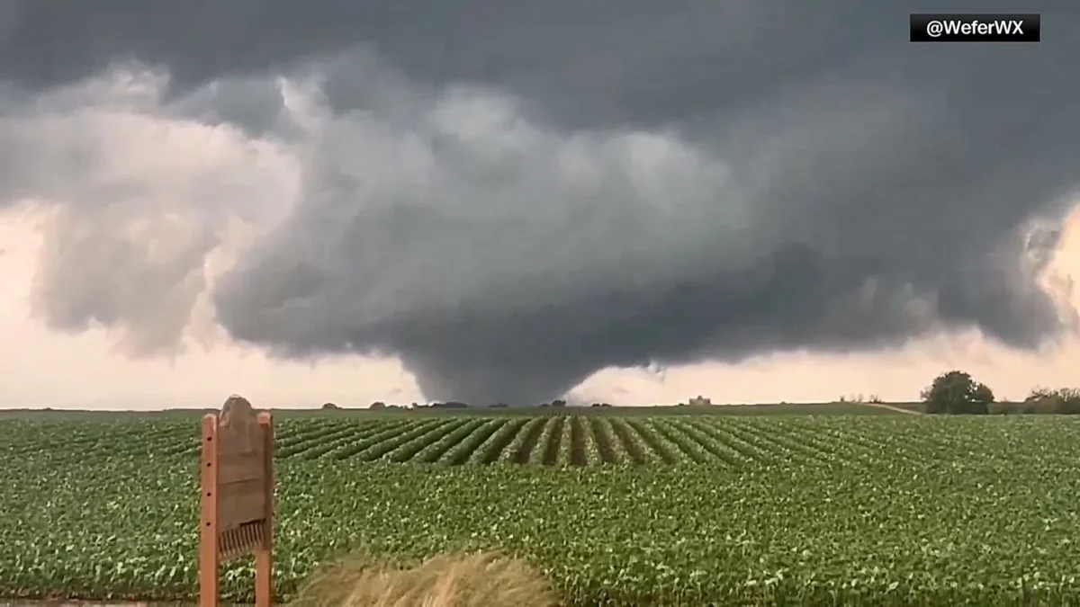 Large Tornados Spotted Across Illinois And Indiana