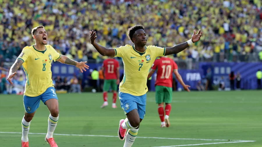 Brazil Rallies for 1–1 Draw Against Morocco in Its World Cup Opener Behind Vinícius Júnior's Goal