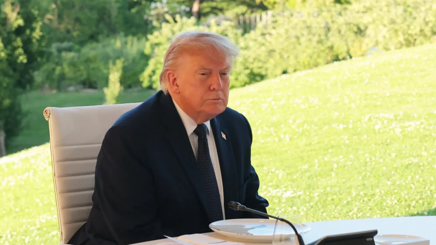 Trump Participates in a Working Session With G7 Leaders and Developing Countries