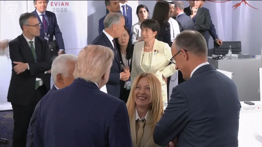 Italy’s Meloni Affirms Trump Friendship at G7 Summit