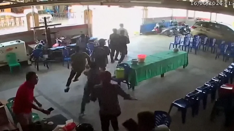 People Rush Out of Church as Magnitude 6.7 Quake Hits Indonesia’s Sulawesi Island