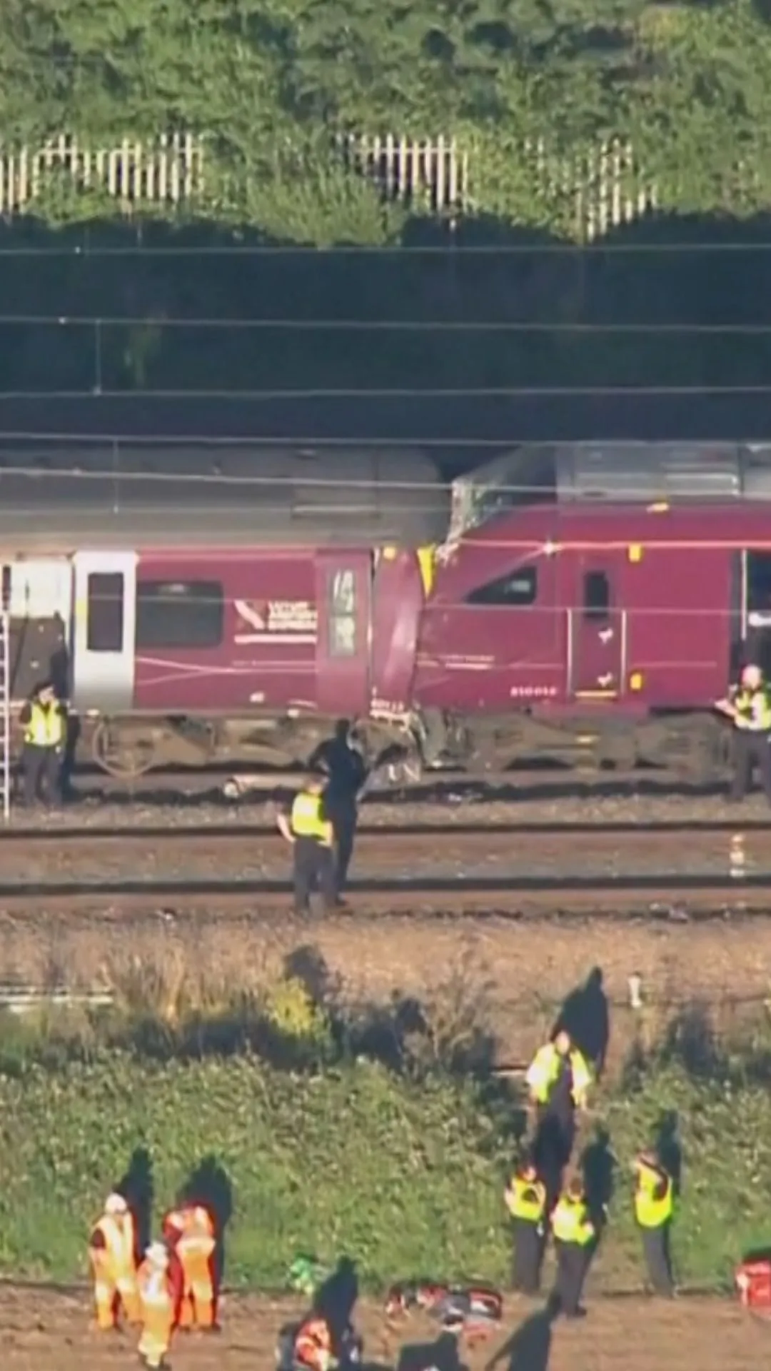 UK Police Probe Train Collision That Killed Driver and Left Dozens Injured