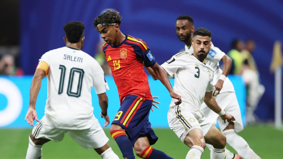 Spain’s Yamal Scores First World Cup Goal in 4–0 Win Over Saudi Arabia