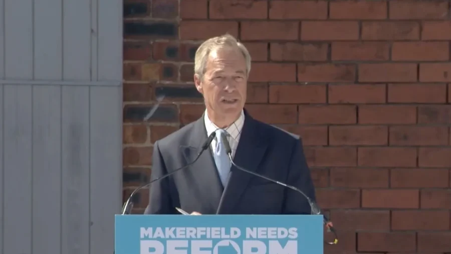 Reform UK Party Leader Nigel Farage Demands General Election