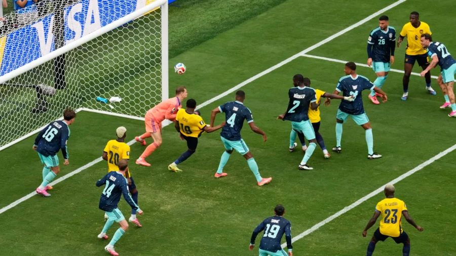 Ecuador Advances to World Cup Knockout Rounds, Beats Germany 2–1 on Plata's 77th-Minute Goal