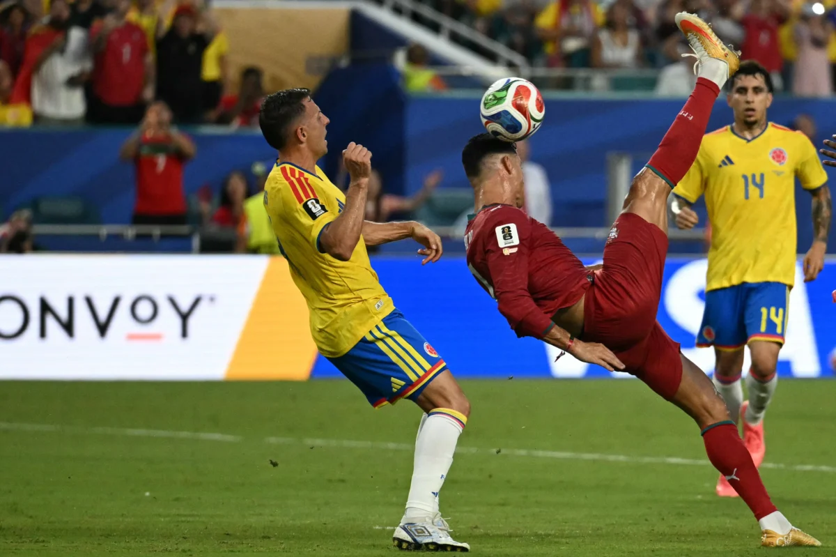 Ronaldo, Portugal vs. Colombia in Final Group Games