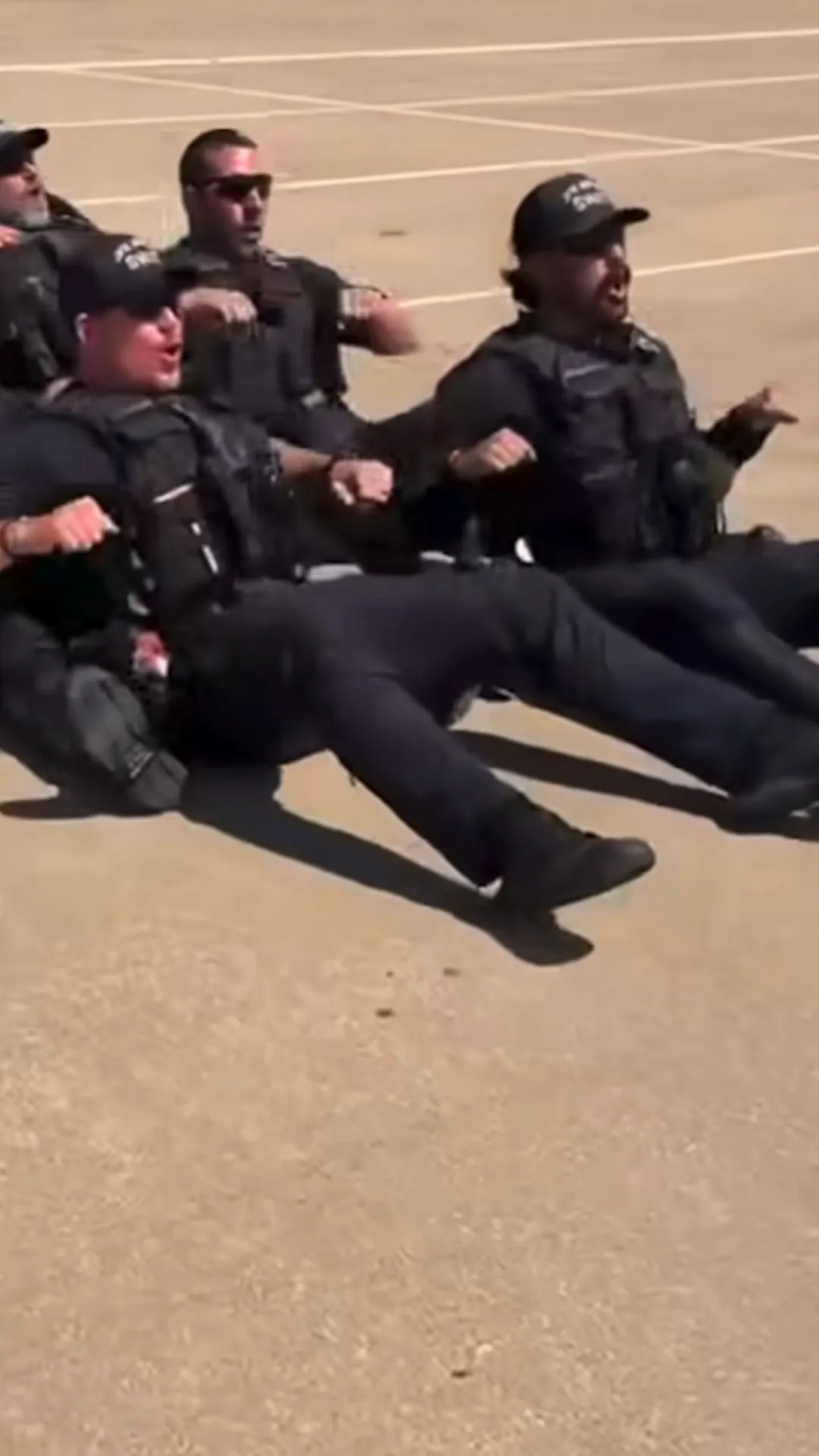 Dallas Police Welcome Norwegian Soccer Team With ‘Viking Row’