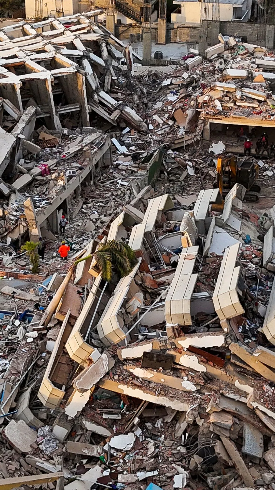 Drone Video Shows Collapsed Chavez-Era Housing Complex After Venezuela Quakes
