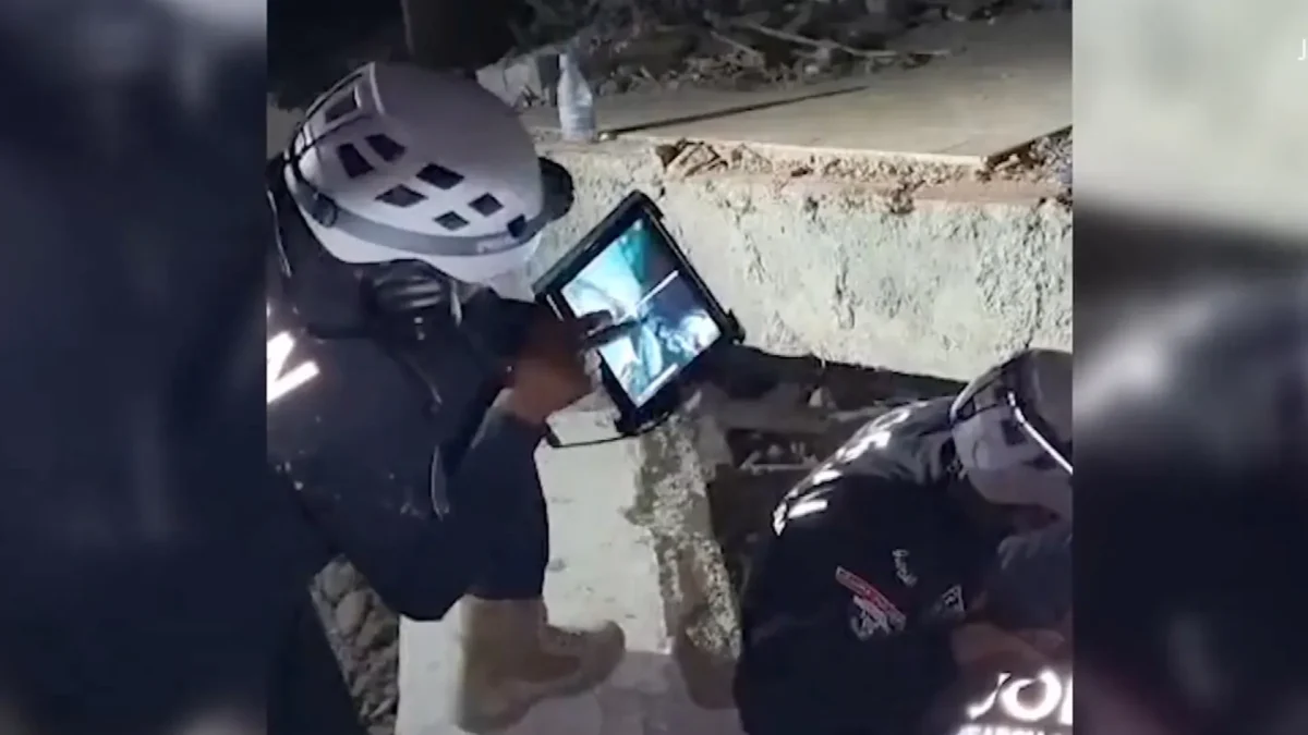 Rescue Team Saves Boy Who Spent 5 Days Under Rubble in Venezuela