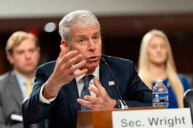 Energy Secretary Chris Wright testifies before the Senate Armed Services Committee hearing on the budget request for the Energy Department on Capitol Hill, May 13, 2026, in Washington. (Manuel Balce Ceneta/AP Photo)