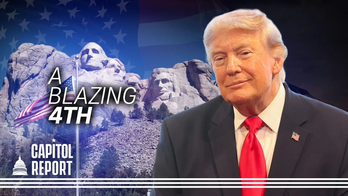 Nation Celebrates July 4th Despite Extreme Heat; Mount Rushmore Lights Up for America's 250th