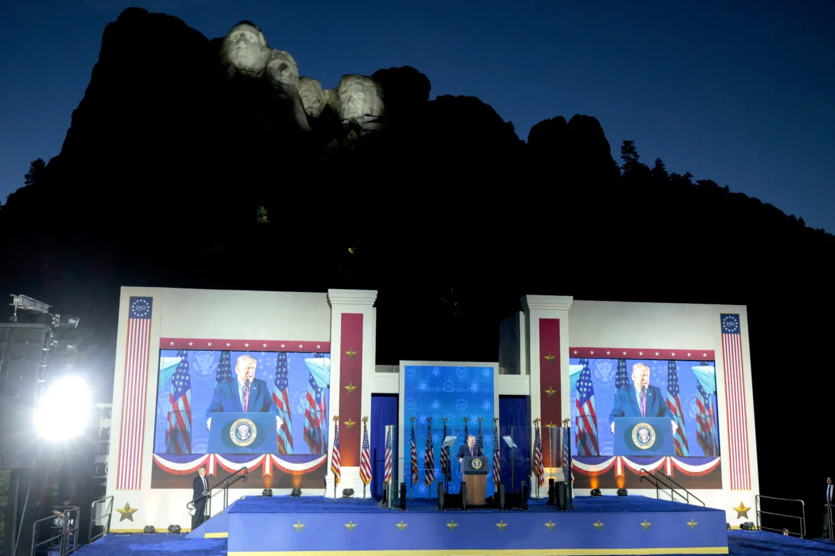 Trump Speaks at America's 250th Anniversary Event at Mount Rushmore