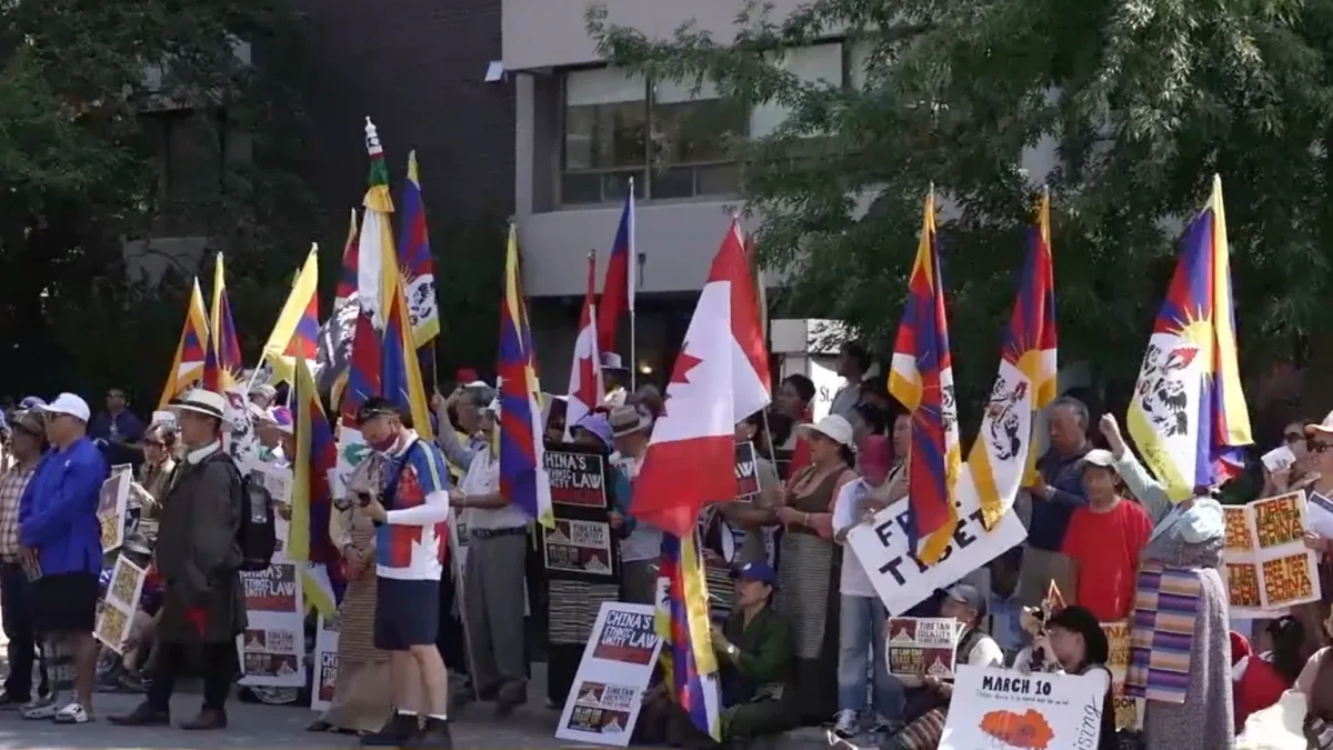 Canadians Protest China's New Ethnic Unity Law