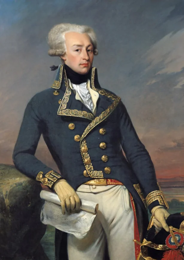 The Marquis de La Fayette, described as "the hero of two worlds." (Public domain)