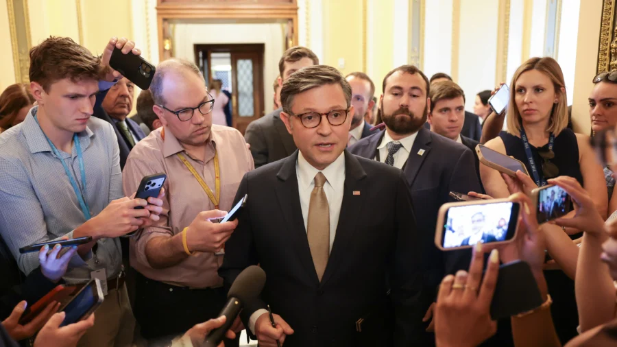 Speaker Johnson Vows to Push SAVE America Act Again When Congress Returns—Panel Reacts