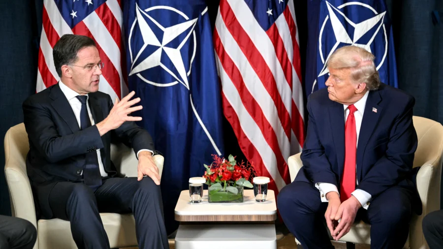 Trump Meets NATO Secretary General Rutte on the Sidelines of NATO Summit in Turkey
