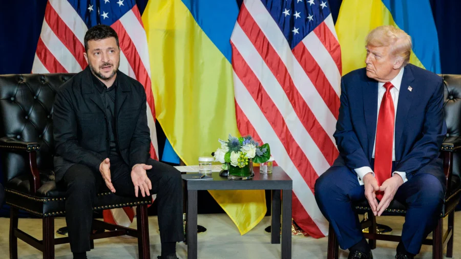 Trump Meets Ukrainian President Zelenskyy on Sidelines of NATO Summit