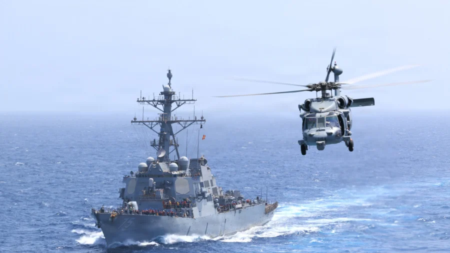 US Navy Identifies Missing Sailor in Arabian Sea Helicopter Crash