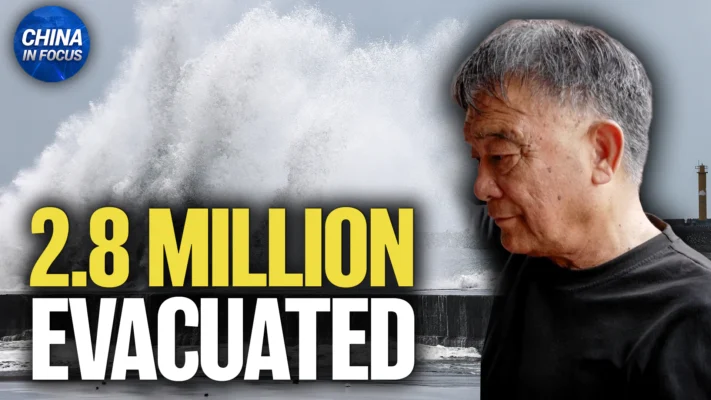 China Evacuates 2.8 Million People Amid Typhoon Bavi; US, Allies Pushing Back Against China at Sea