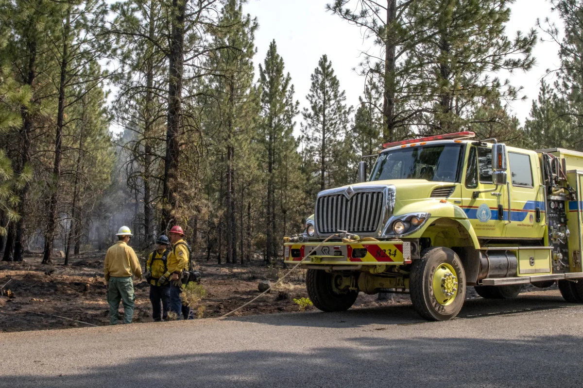 Oregon Officials Enact Emergency Response to Wildfire