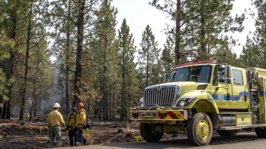 Oregon Officials Enact Emergency Response to Wildfire