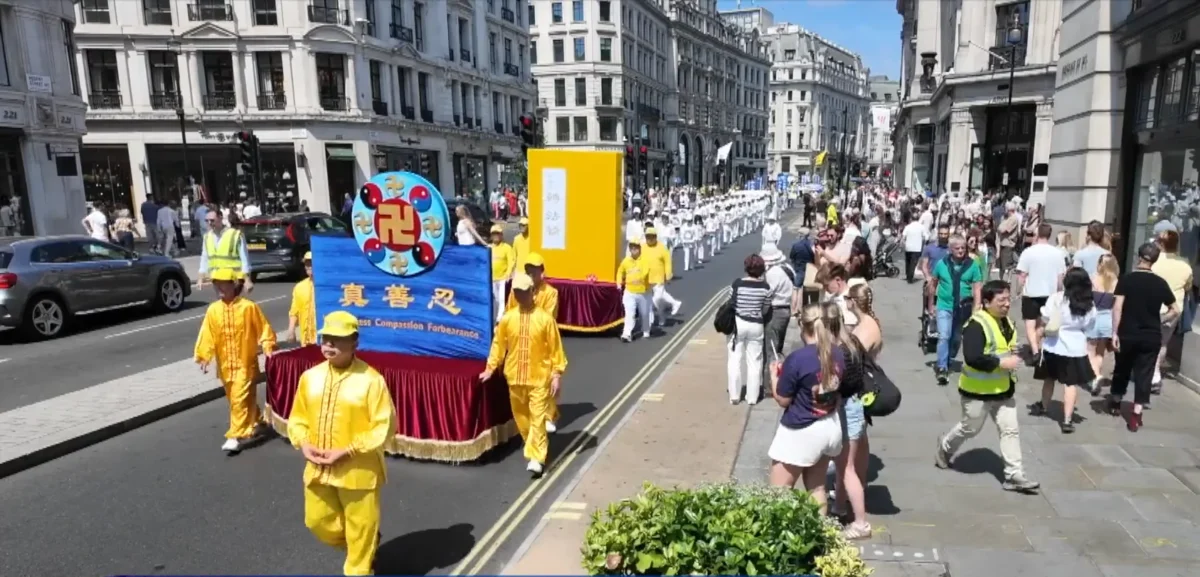 London Parade Marks 27 Years of Falun Gong Persecution