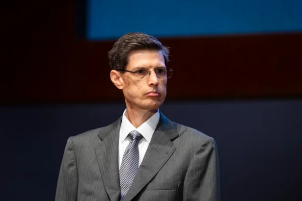 Alejandro Centurion, Doctors Against Forced Organ Harvesting associate director of medical affairs, at the U.S. Capitol on July 21, 2026. (Madalina Kilroy/The Epoch Times)