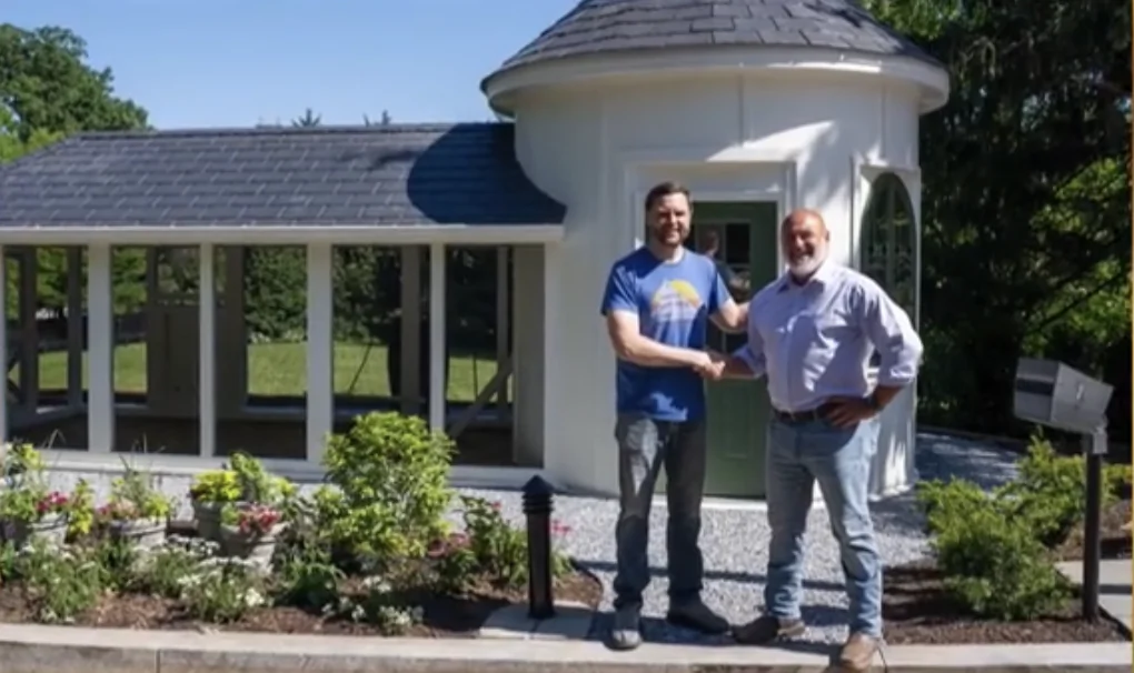 Meet the Man Behind the Custom Chicken Coop at Vance’s Residence
