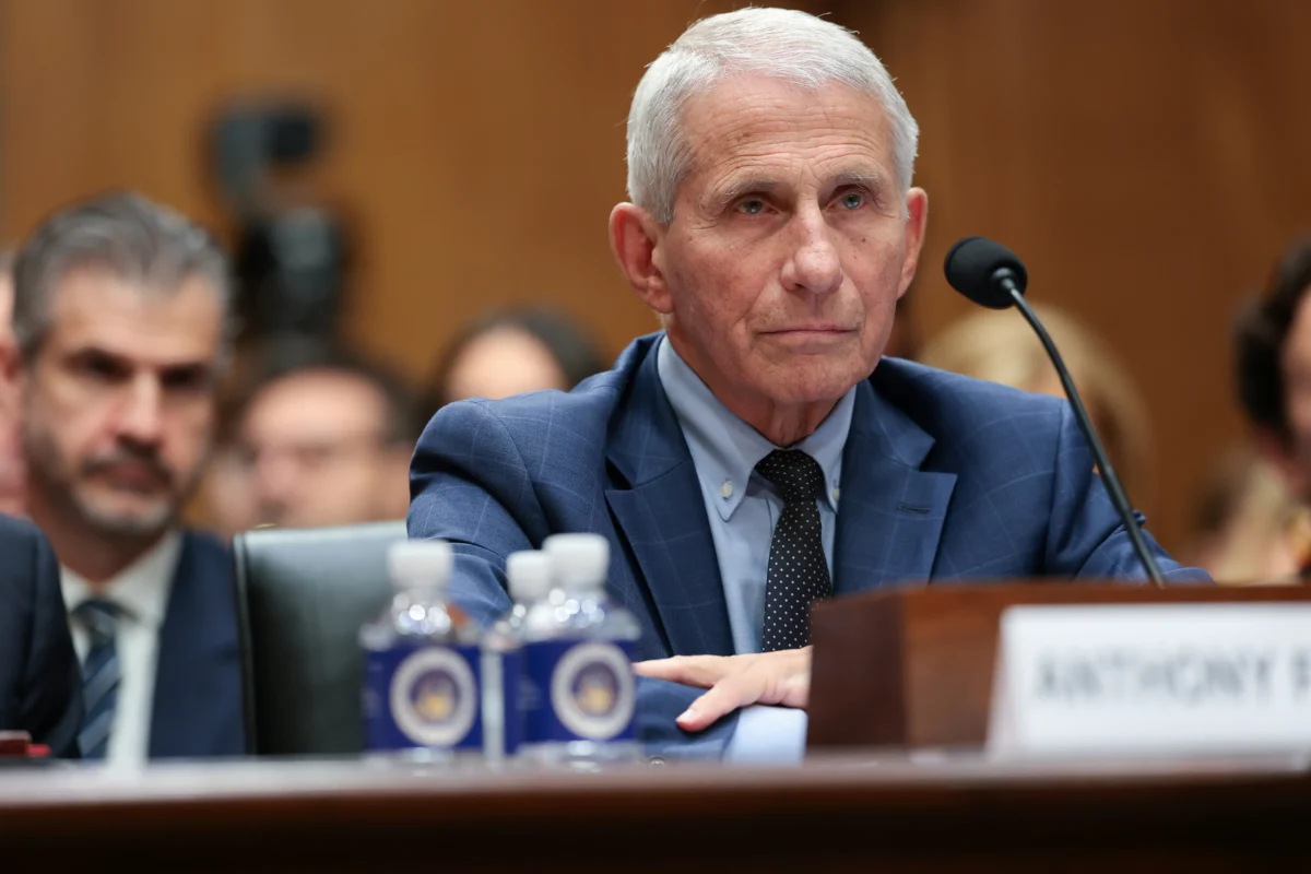 Former NIH Director Anthony Fauci testifies before the Senate Homeland Security and Governmental Affairs Committee hearing in Washington on July 29, 2026. (Anna Moneymaker/Getty Images)