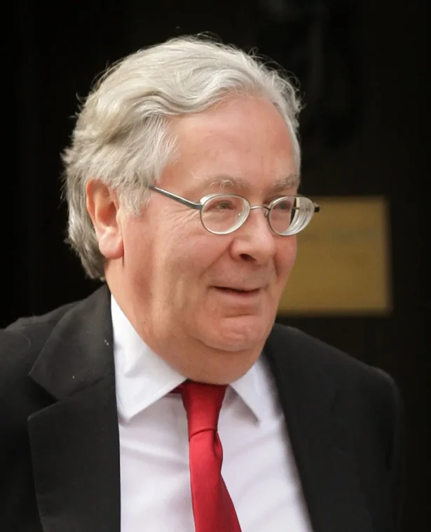 Governor of the Bank of England Mervyn King leaves Downing Street in London, in this undated file photograph. (Peter Macdiarmid/Getty Images)