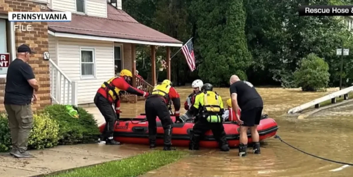 Heavy Rain Brings Dangerous Flooding to East Coast