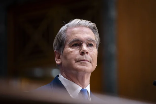 Treasury Secretary Scott Bessent testifies before the Senate Committee on Appropriations in Washington on June 3, 2026. (Madalina Kilroy/The Epoch Times)