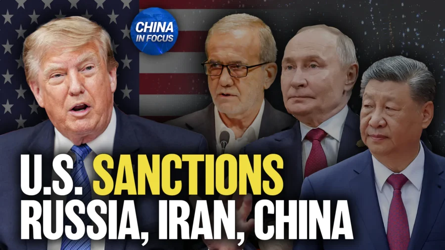 US Sanctions Russia, Iran and China; China Factory Activity Slows in July