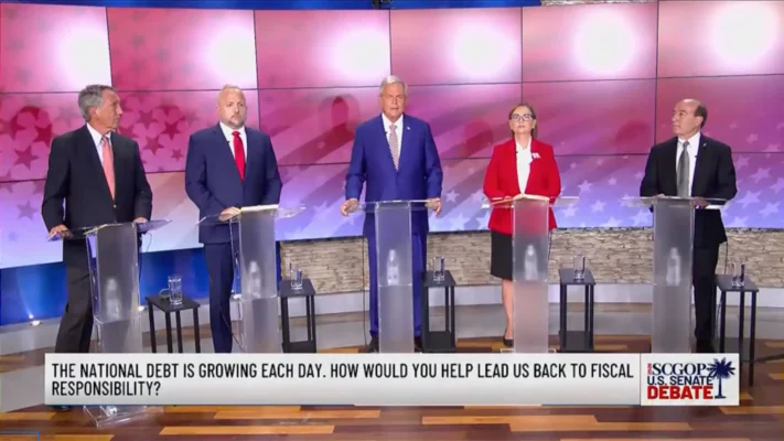 Republican Hopefuls for Graham's Senate Seat Clash on Iran, Economy in Debate