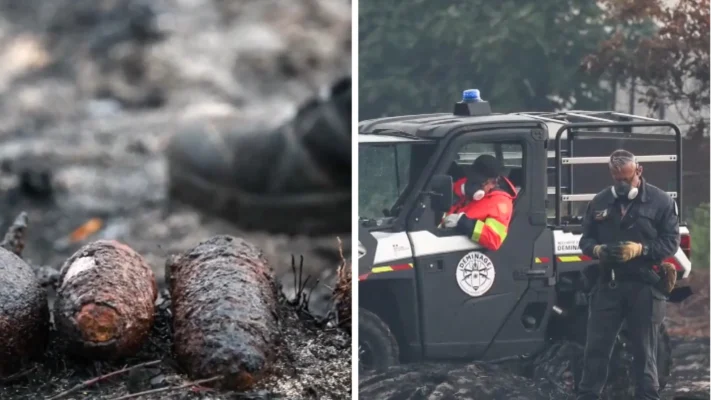 France: Wildfires Reveal Over 400 World War II Shells