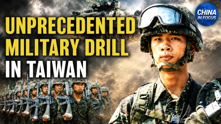 Unprecedented Military Drills Kick Off in Taiwan; China Tightens Drone Export Controls