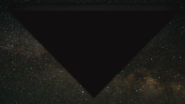 A U.S. military serviceman reported seeing a triangle-shaped craft blacken the stars over Bagram Airfield in Afghanistan in 2002. (U.S. Department of War)