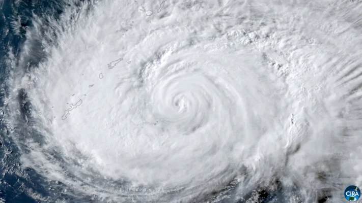REPLAY: View of Northern Taiwan as Typhoon Dolphin Approaches China (Aug. 9)