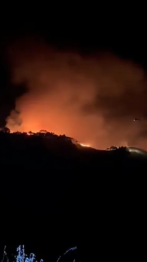 Wildfires Force Evacuations in Monterey County, California