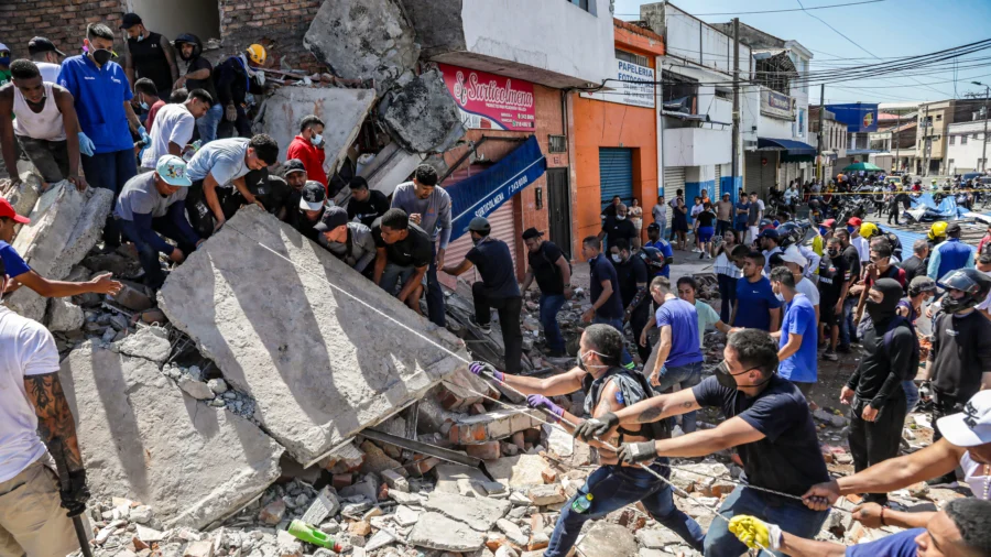 Colombia Quake Triggers Intensive Rescue Effort as Damage Assessments Begin